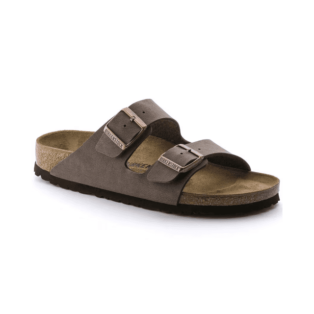 Birkenstock Arizona Birko- Flor Birkibuc Mocca Narrow