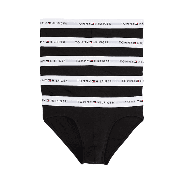 Tommy Hilfiger 5 Pack Briefs Black