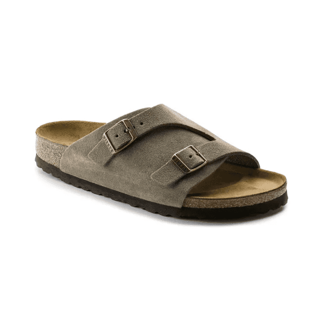 Birkenstock Zurich Suede Leather Taupe Regular