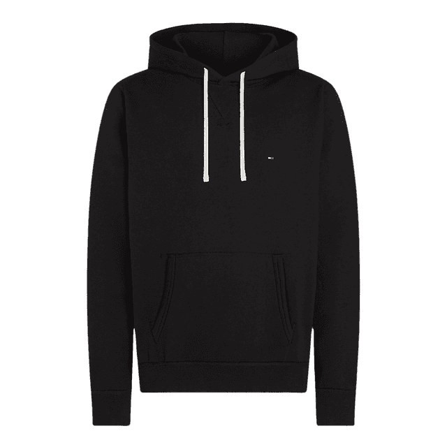 Tommy Hilfiger Fleece Drawstring Hoody Black