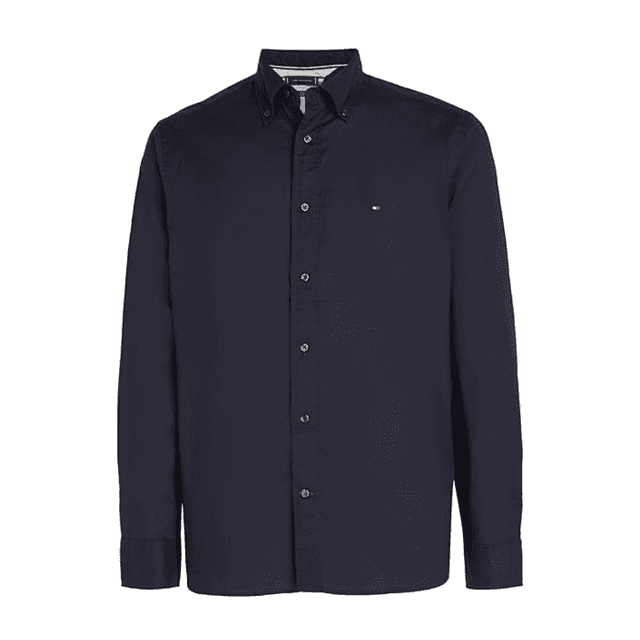 Tommy Hilfiger Core Flex Poplin RF Shirt Desert Blue