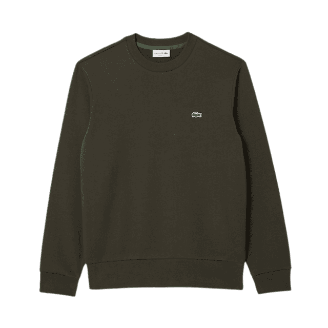 lacoste-fleece-crew-neck-sweatshirt-l7a-sapwood