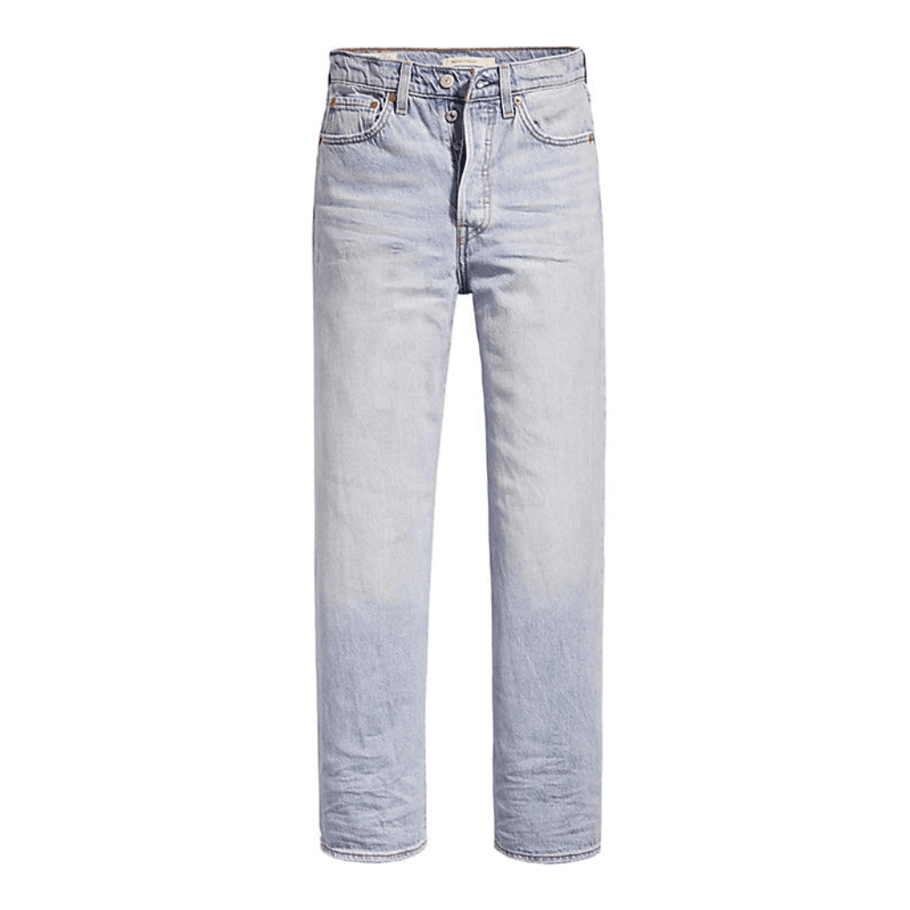 Levi's Ribcage Straight Ankle Jeans Middle Road