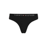 Tommy Hilfiger Original Logo Waistband Thong Black swatch
