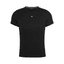 Tommy Jeans Slim Essential Ribbed T-Shirt Black