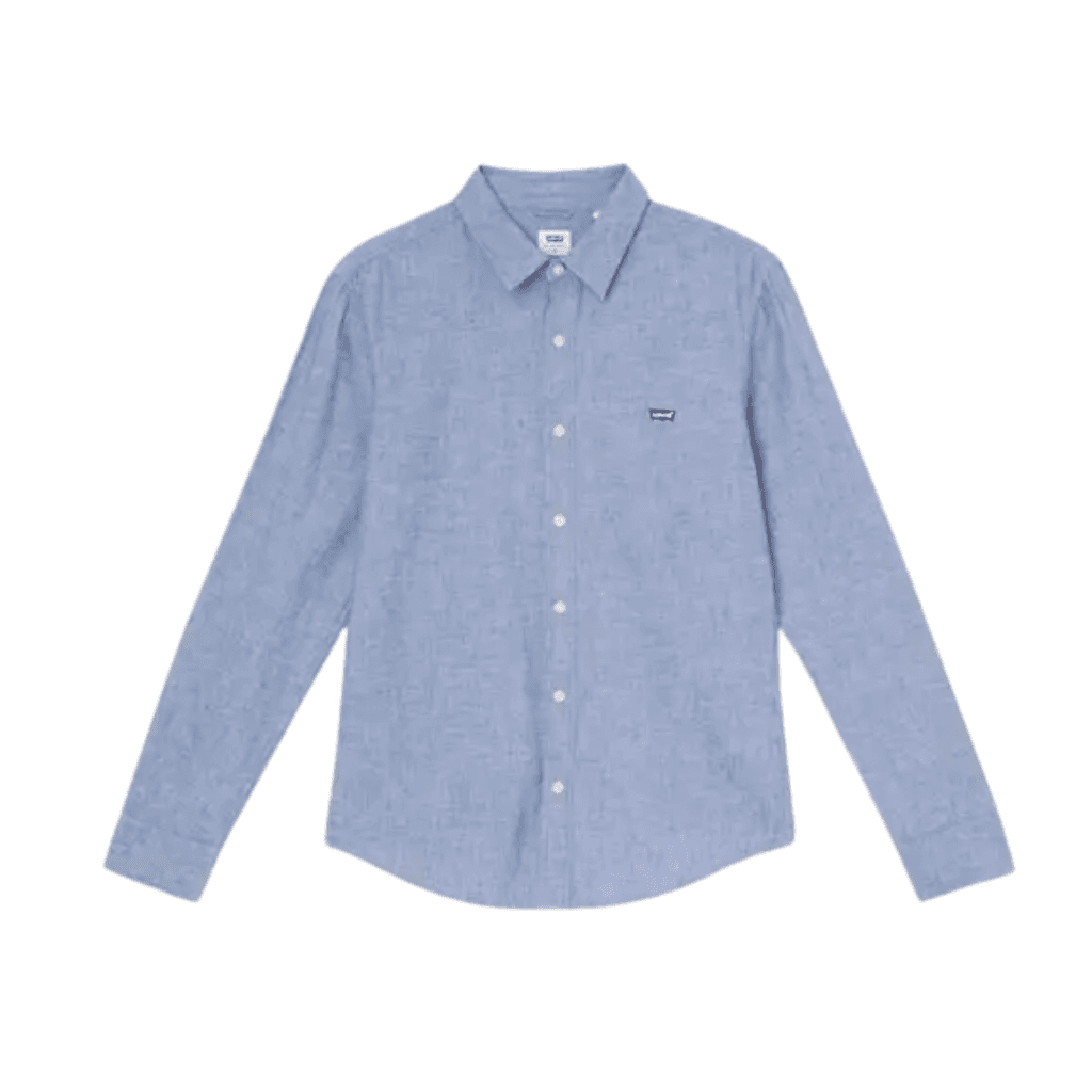 Levi's Battery Slim Shirt Navy Peony