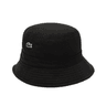 Lacoste Cotton Bucket Hat Black swatch
