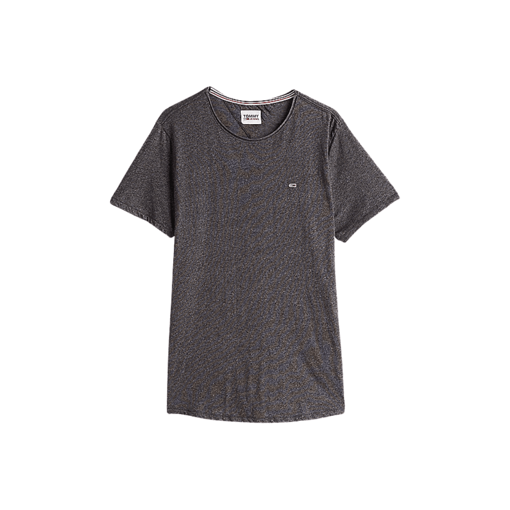 Tommy Jeans Slim Fit Crew Neck T-Shirt Black