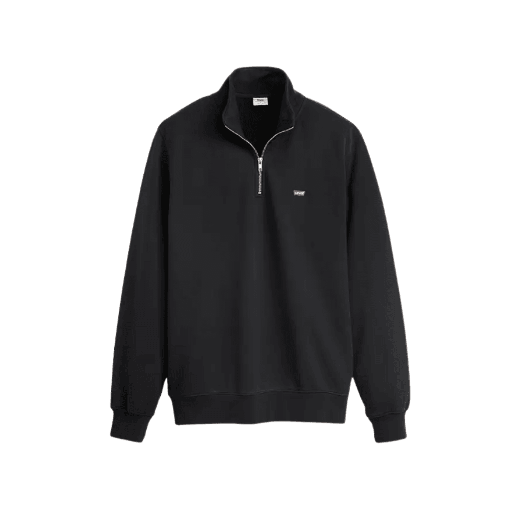 Levi's Original 1/4 Zip Mineral Black