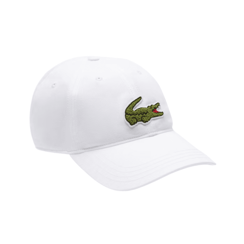 Lacoste Adjustable Cotton Hat White