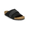 Birkenstock Kyoto Nubuck Leather/Suede Black Narrow swatch
