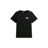 Tommy Jeans Slim Essential Flag T-Shirt Black swatch