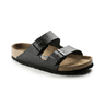 Birkenstock Arizona Soft Footbed Birko- Flor Black Narrow swatch