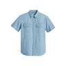 Levi's Short Sleeve Western Shirt New Hyde Chambray Blue swatch