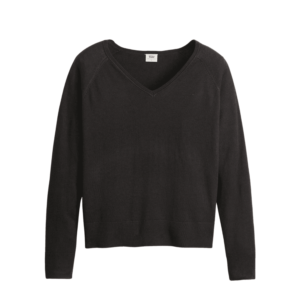 Levi's Petal V Neck Sweater Caviar