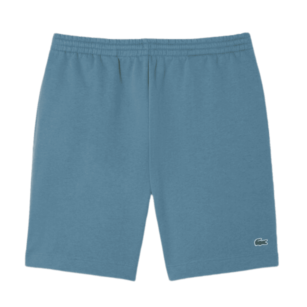 Lacoste Regular Fit Fleece Shorts Limestone