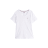 Tommy Jeans Original Jersey V Neck T-Shirt Classic White swatch