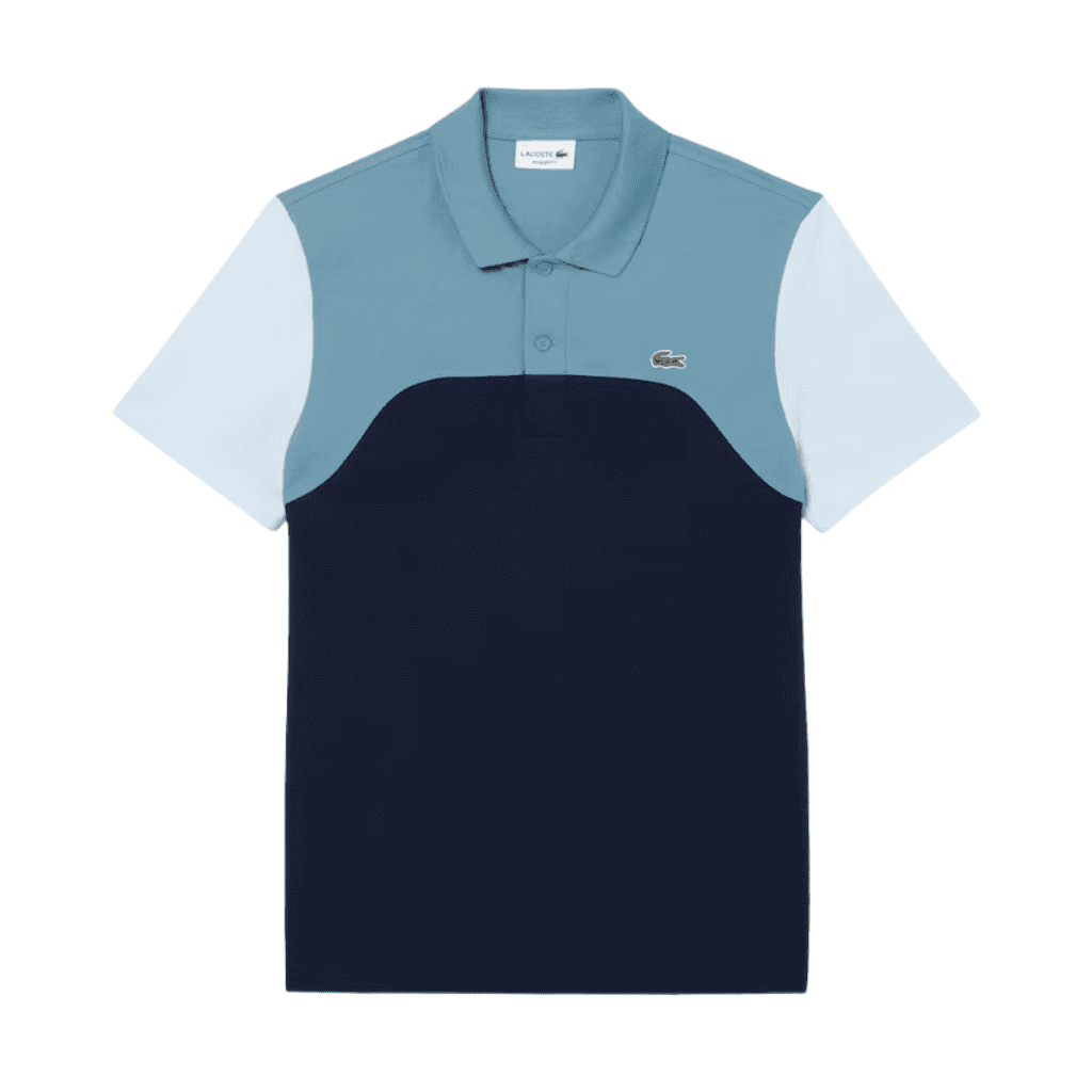 Lacoste L.12.12 Regular Fit Stretch Polo Shirt Navy Blue/Limestone-Rill