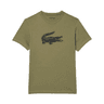 Lacoste Ultra Dry XXL Logo Sport T-Shirt Khaki/Black swatch