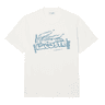 Lacoste Classic Fit Print Jersey T-Shirt Flour/Limestone swatch