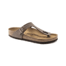 Birkenstock Gizeh Birko- Flor Birkibuc Mocca Narrow swatch