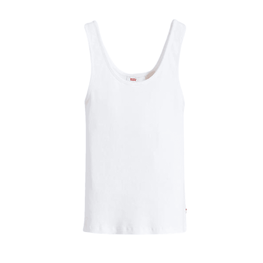 Levi's Essential Rib Tank White