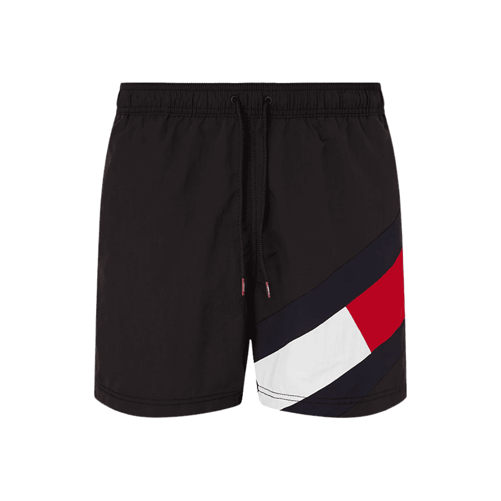 Tommy Hilfiger Medium Drawstring Swim Short Black