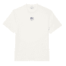 Lacoste Signature Brand Print Cotton T-Shirt Flour swatch