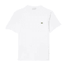 Lacoste Midweight Jersey V-Neck T-Shirt White swatch