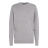 Tommy Hilfiger Flag Crew Neck Jumper Medium Grey Heather swatch