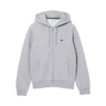 Lacoste Hooded Zip-Up Sweatshirt Silver Chine swatch