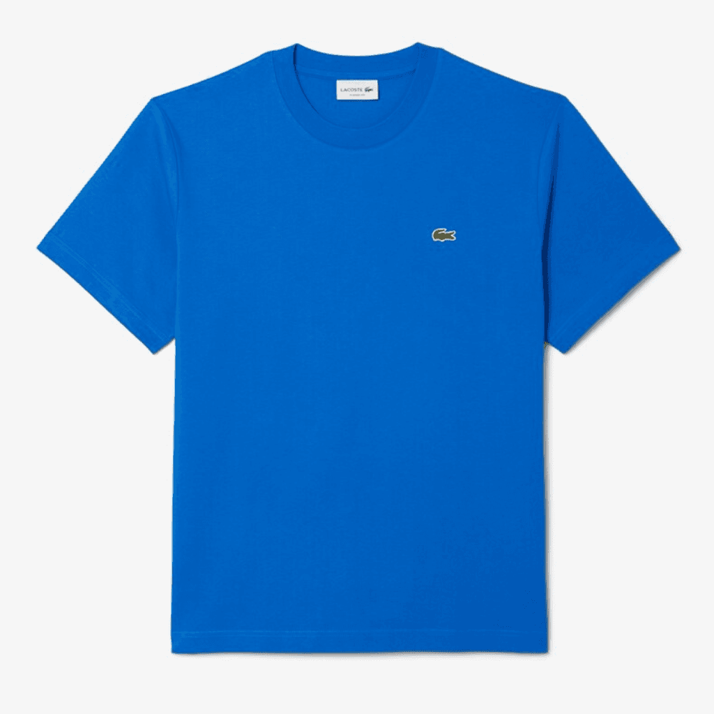 Lacoste Cotton T-Shirt Gipsy Blue
