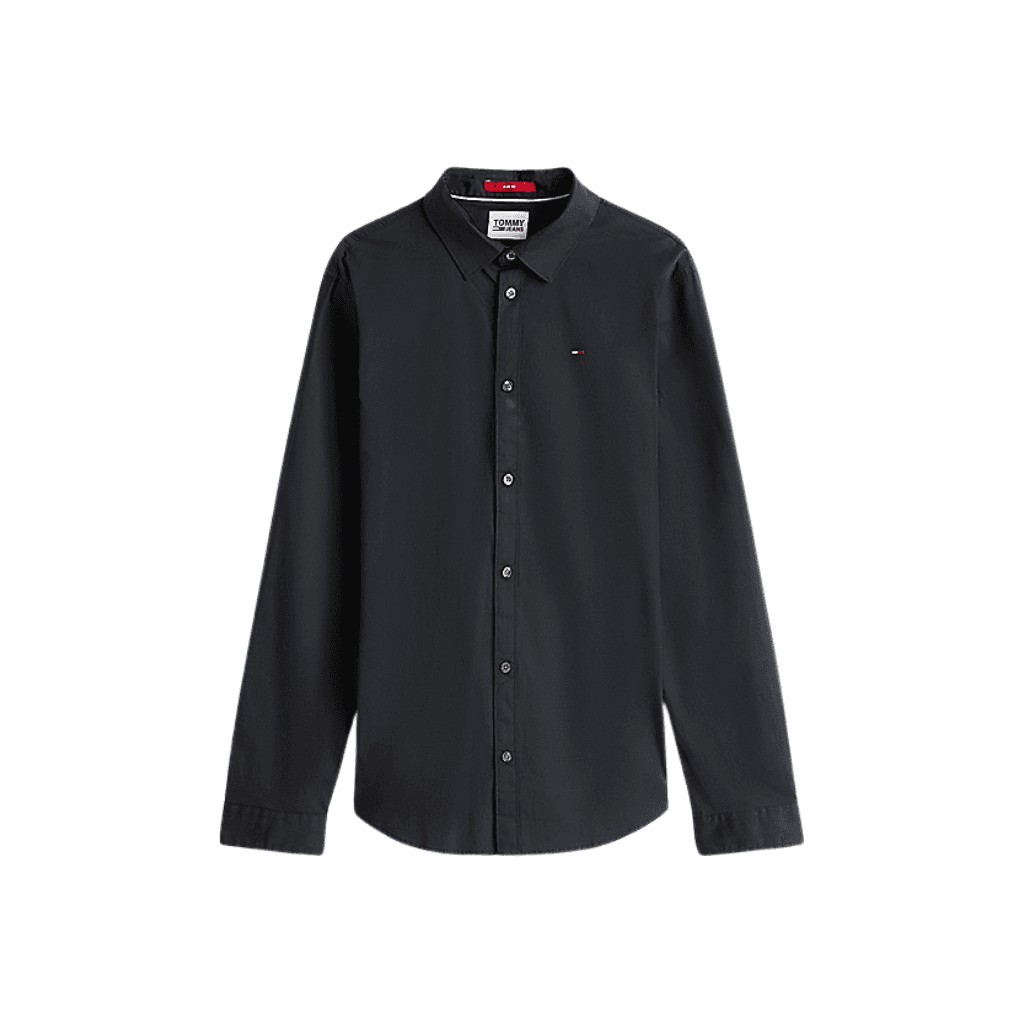 Tommy Jeans Original Stretch Shirt Tommy Black