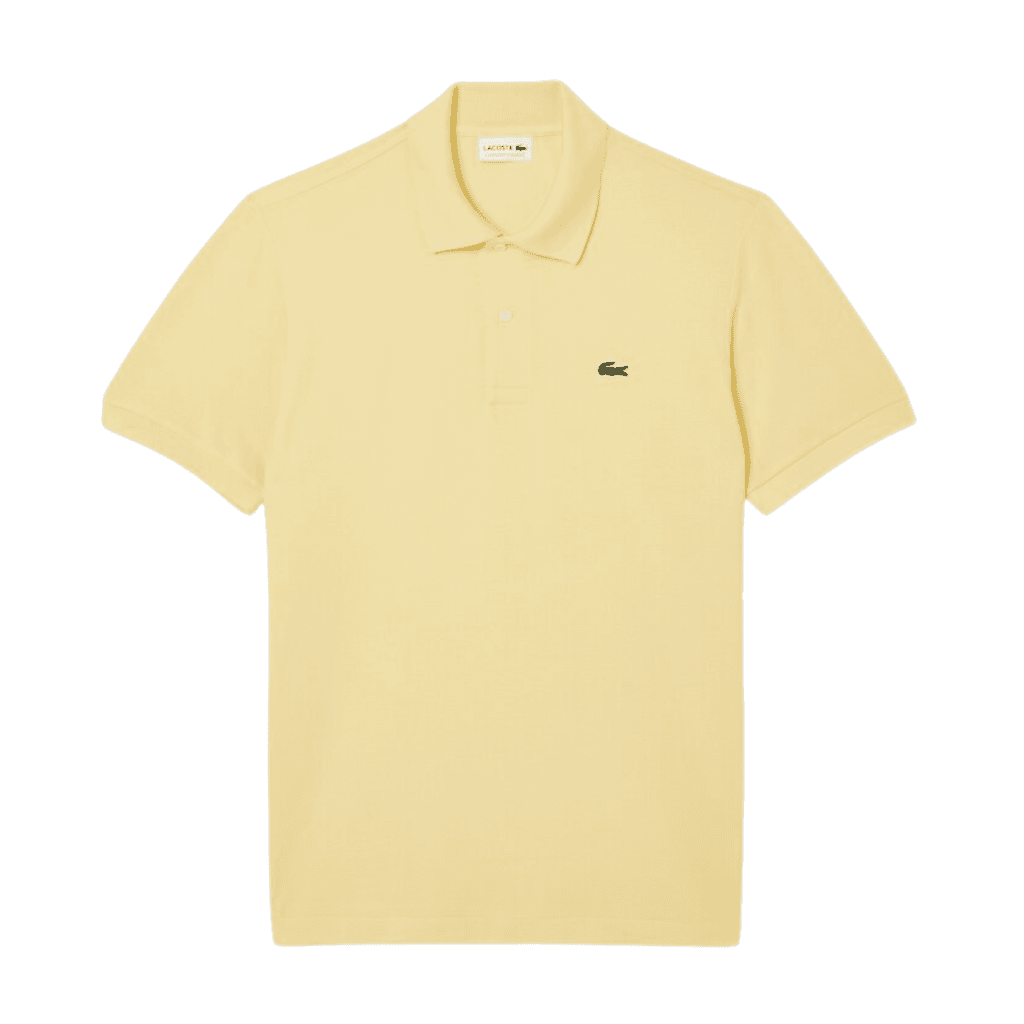Lacoste L.12.12 Classic Fit Stretch Polo Shirt Yellow