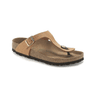Birkenstock GizehI Vegan Birko- Flor Birkibuc Pecan Regular swatch