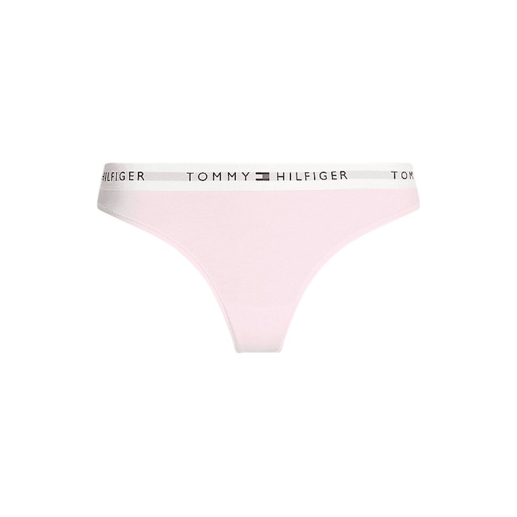Tommy Hilfiger Logo Thong Light Pink