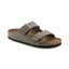 Birkenstock Arizona Birko- Flor Birkibuc Stone Regular