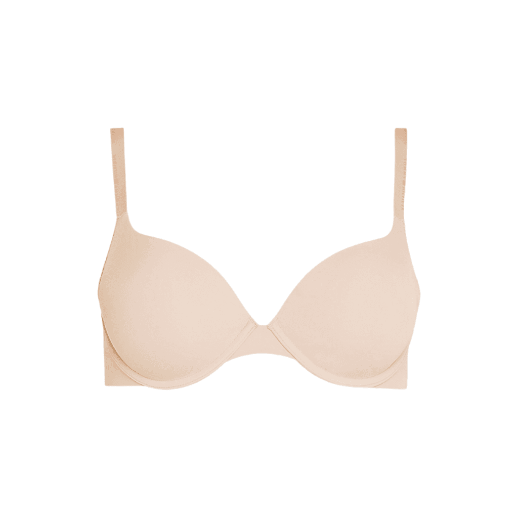 Tommy Hilfiger Lace Trim Balconette Bra Misty Blush