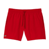 Lacoste Monochrome Swim Shorts Red/Green swatch
