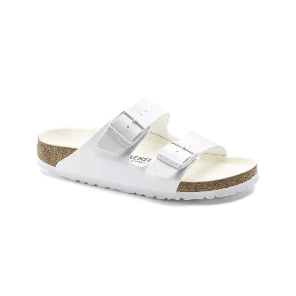 Birkenstock Arizona Birko- Flor White Regular