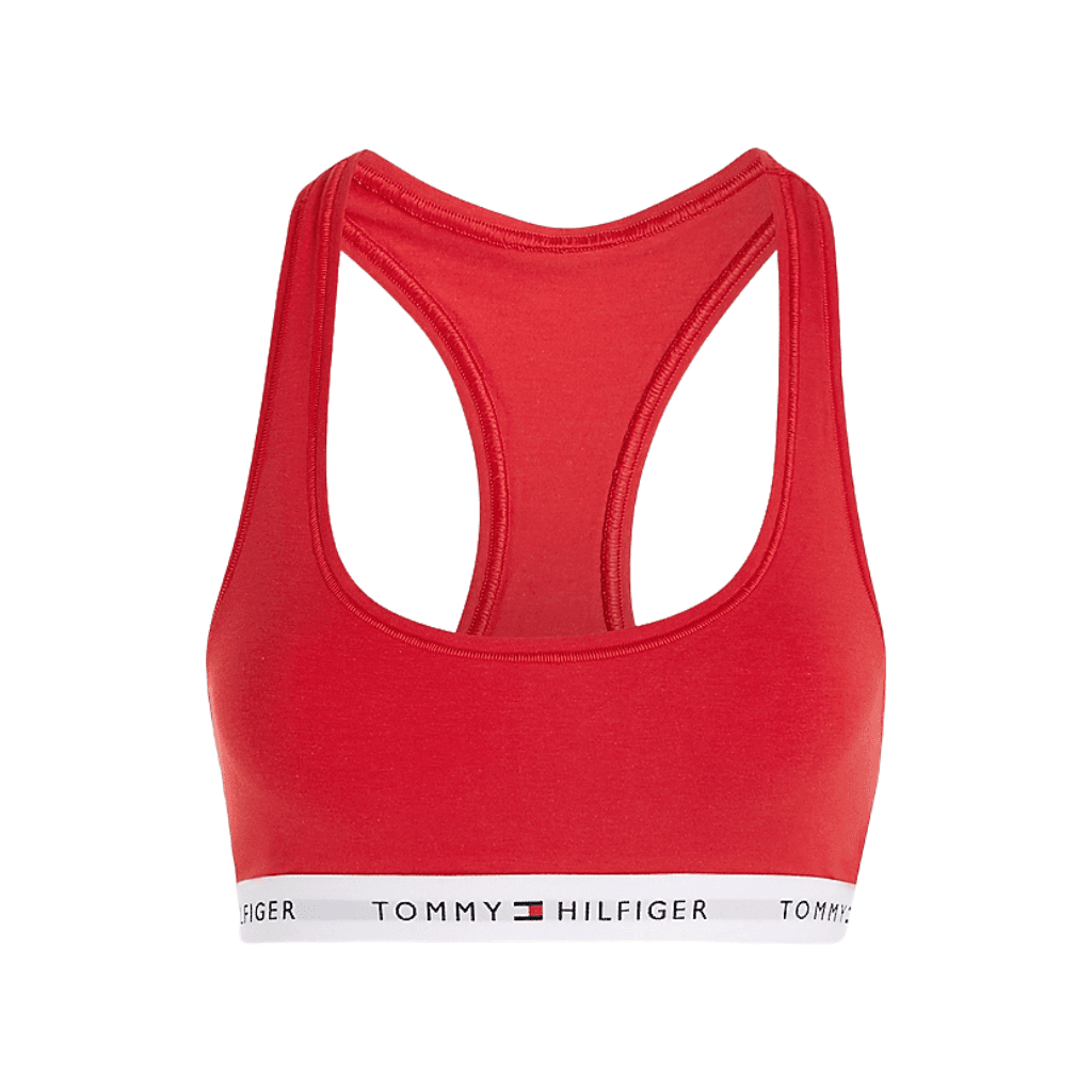 Tommy Hilfiger Unlined Bralette Primary Red