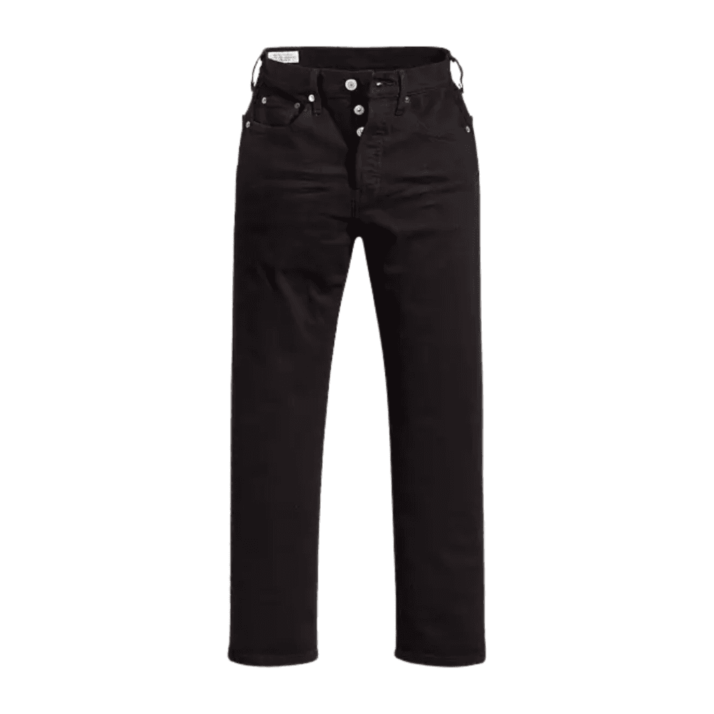 Levi's 501 Crop Jeans Black Sprout