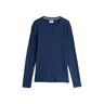 Tommy Jeans Original Rib Long Sleeve T-Shirt Black Iris swatch