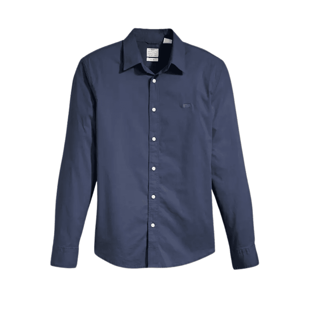 Levi's Battery Slim Shirt Naval Academy Blue