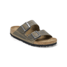 Birkenstock Arizona Natural Leather Oiled Faded Khaki Regular swatch
