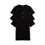 Tommy Hilfiger 3 Pack SS V-Neck Stretch Tee Black