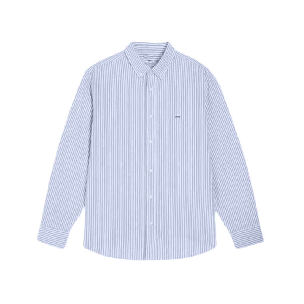 Levi's Authentic Button Down Shirt Waylon Stripe True Blue