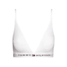 Tommy Hilfiger Unlined Triangle Bralette White swatch