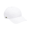 Lacoste Monochrome Cotton Hat White swatch