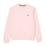 Lacoste Fleece Crew Neck Sweatshirt Flamingo swatch
